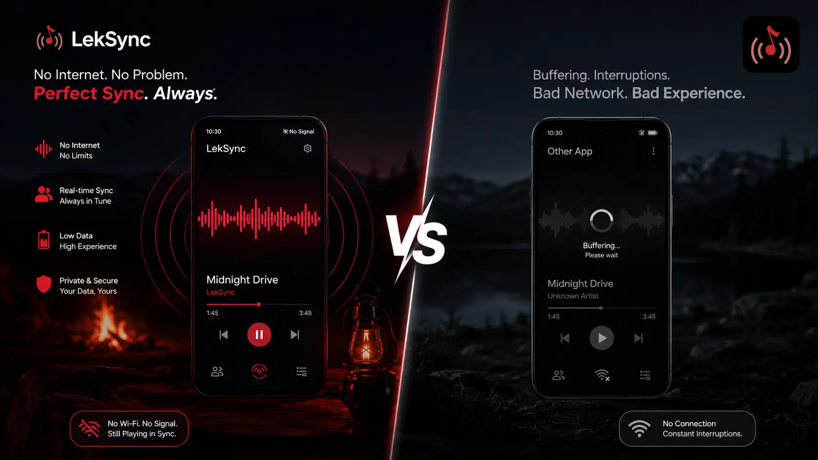 Best AmpMe Alternatives in 2026: LekSync vs Other Multi-Phone Music Apps